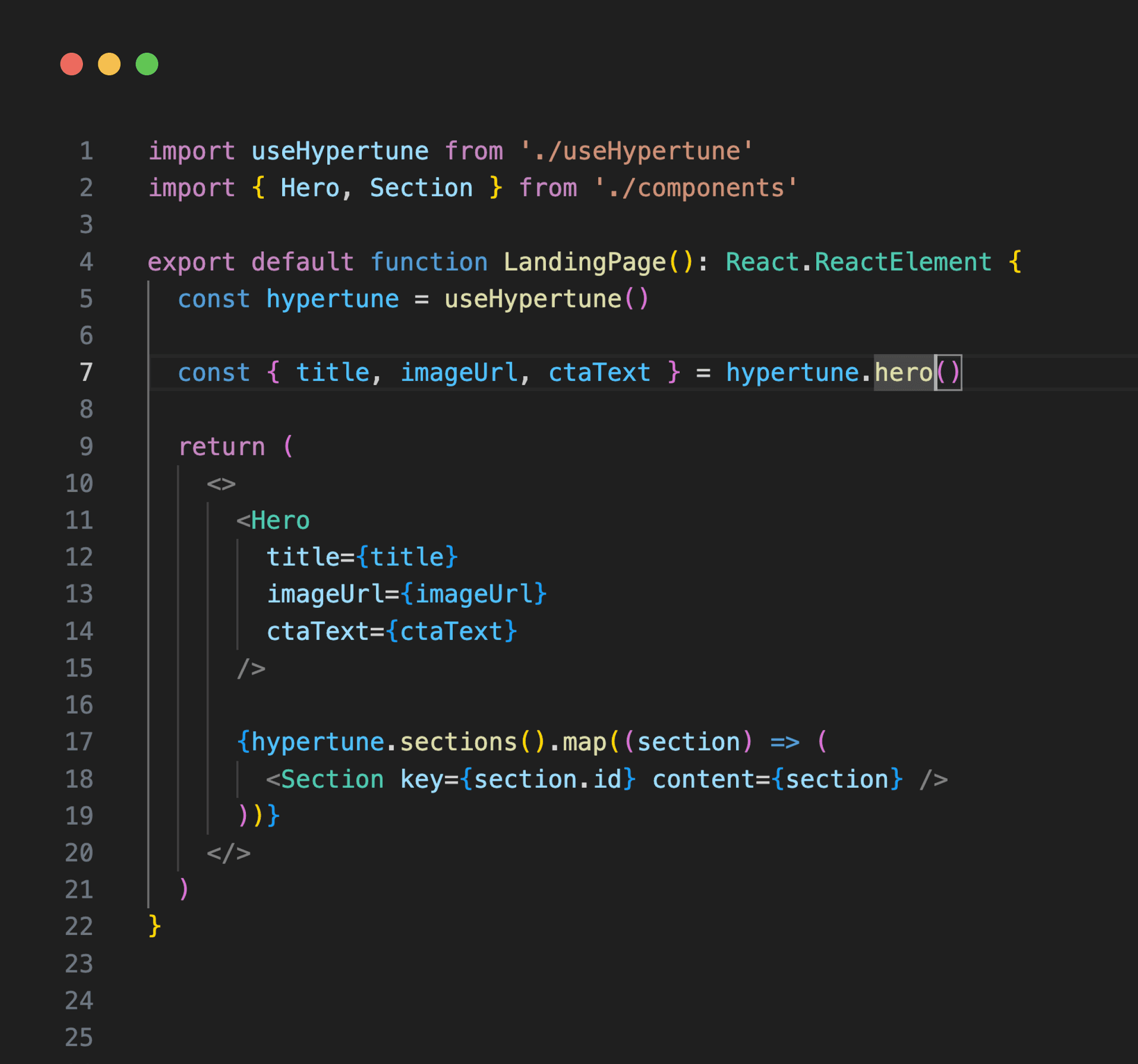 Landing page optimization